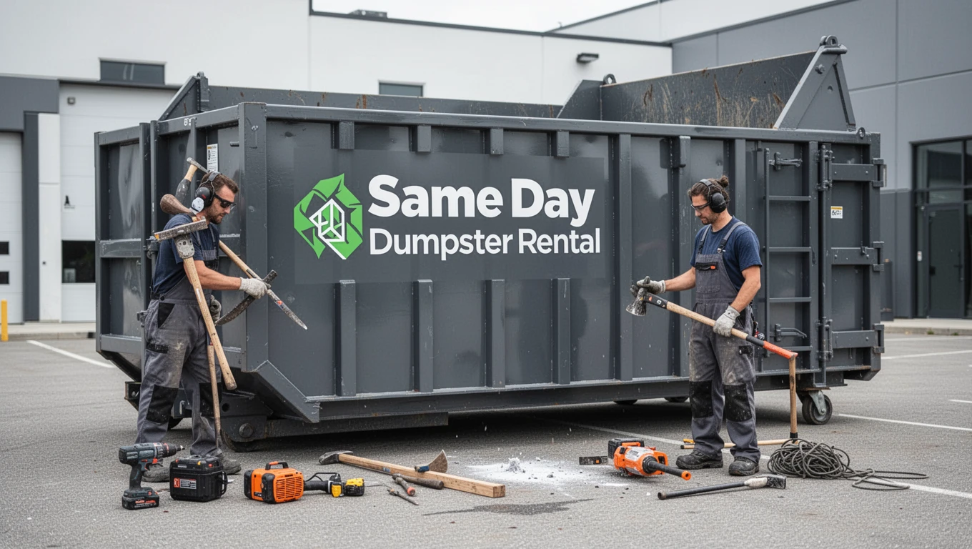 Same Day Dumpster Rental