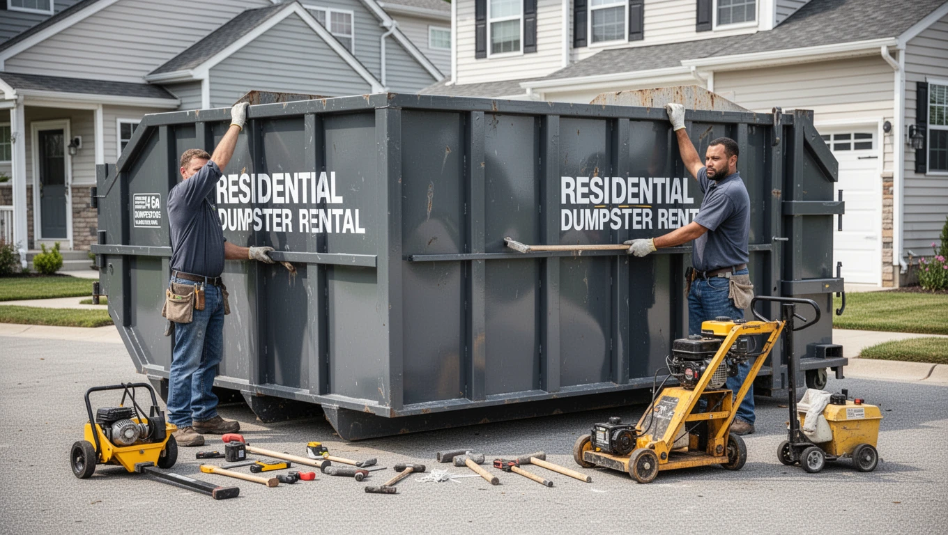 Residential Dumpster Rental